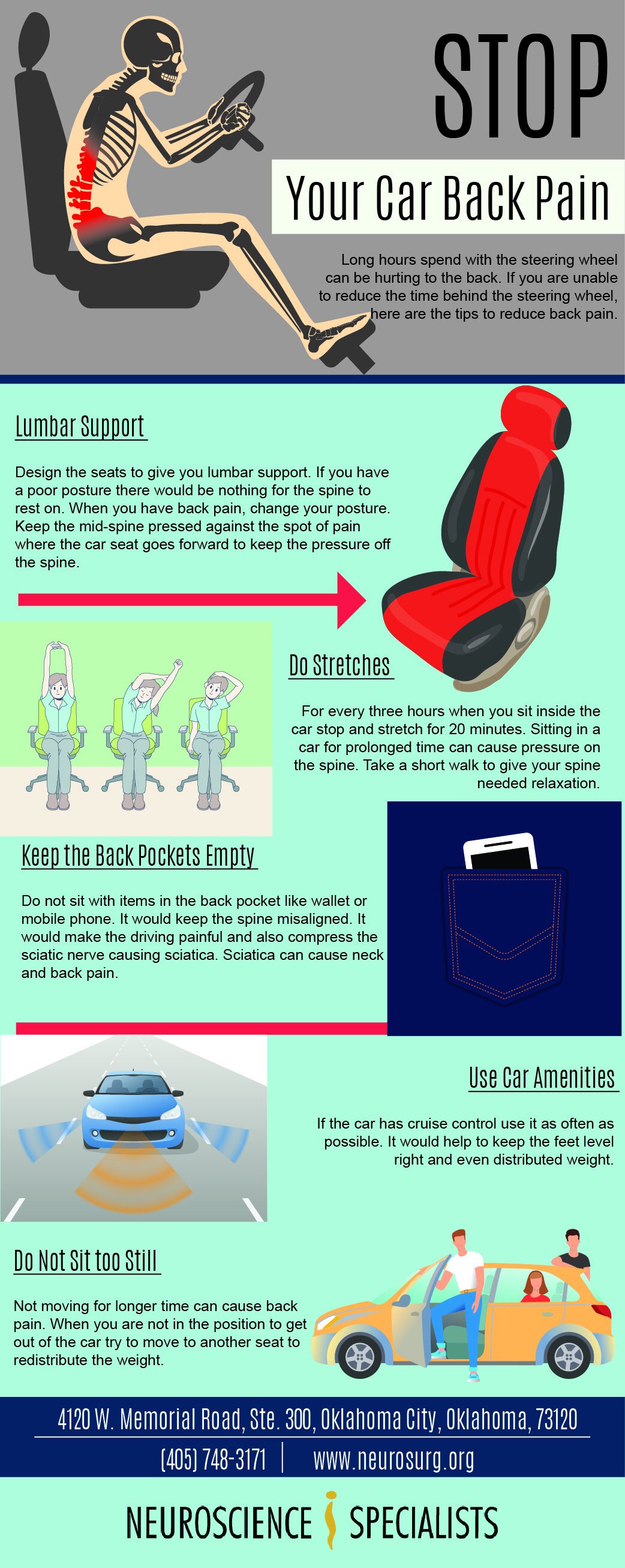 How To Adjust Your Car Seat To Help With Your Back Pain - AmeriCare  Physical Therapy